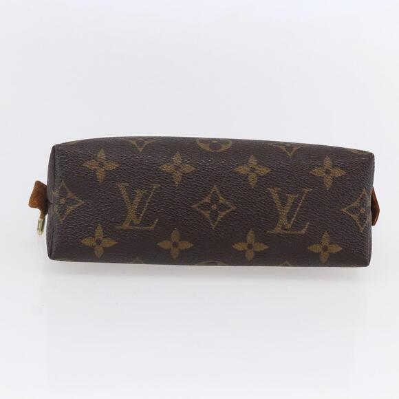 LOUIS VUITTON Monogram Pochette Cosmetic PM Cosmetic Pouch M47515 LV Auth BA7939 - Picture 6 of 16